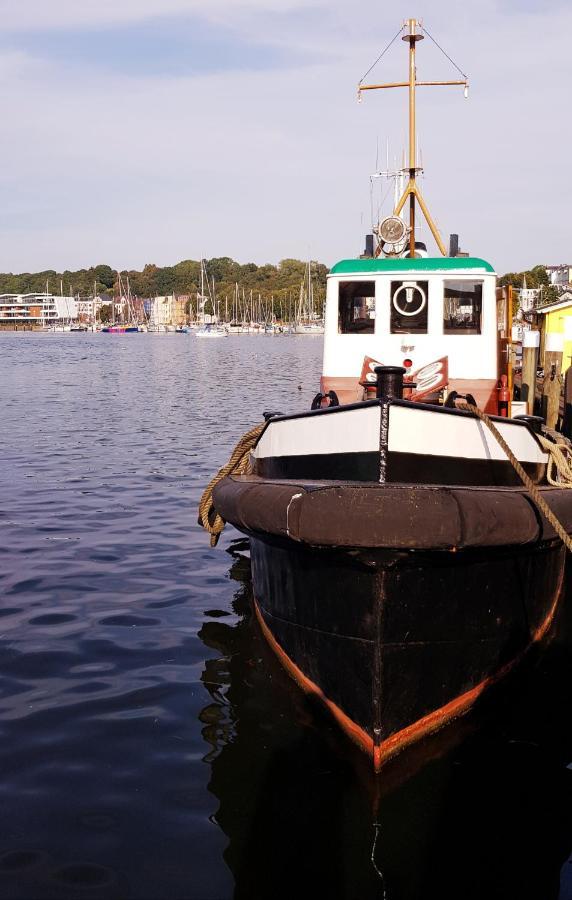 Admiralskoje Direkt Am Hafen Lejlighed Flensborg Eksteriør billede